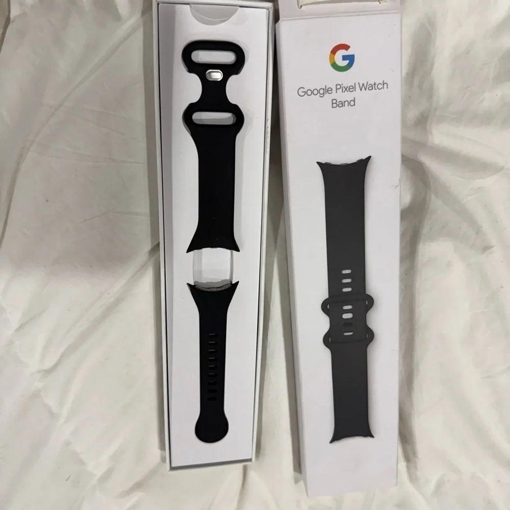 Genuine Google Pixel Watch Active Band - Obsidian Black
